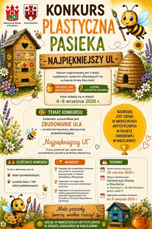 PLASTYCZNA PASIEKA NAJPIEKNIEJSZY UL plakat